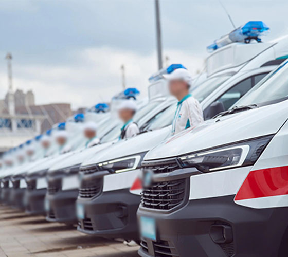 栾川县服务车队展示